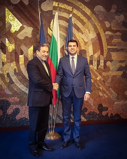 Заместник-министър Георг Георгиев се срещна с д-р Сейед Аббас Арагчи, заместник-министър на външните работи на ИР Иран