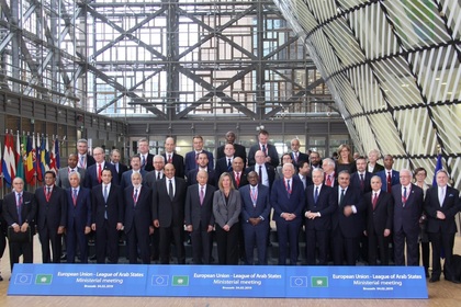 Външните министри от ЕС и Лигата на арабските държави се срещнаха в Брюксел