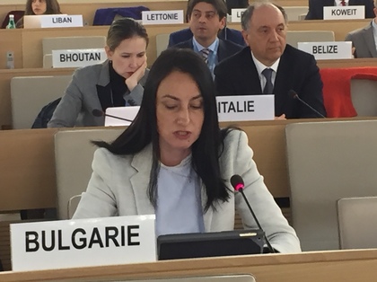 Постоянният представител на България към ООН в Женева направи национално изказване в диалога със Специалния докладчик на ООН по правата на хората с увреждания