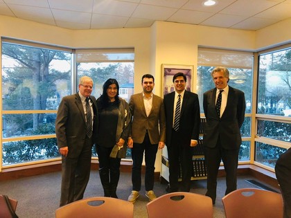 Среща на заместник-министър Георг Георгиев с ръководството на Американския еврейски комитет в Бостън