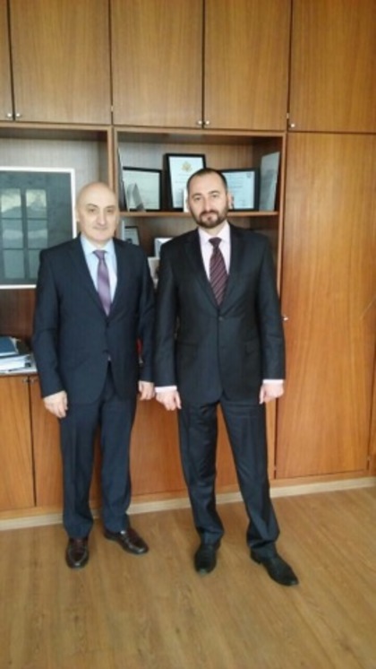 Протоколна среща на посланик Спасов с постоянният представител на Грузия към ОССЕ