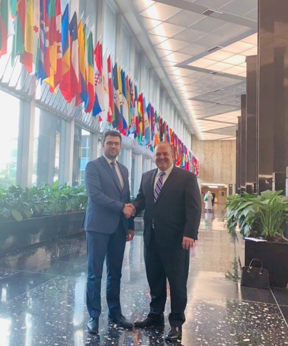 Георг Георгиев обсъди борбата с антисемитизма с представители на еврейски организации в САЩ