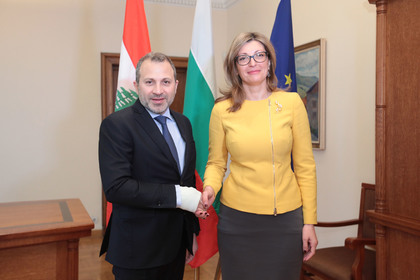 Екатерина Захариева: България и Ливан разширяват сътрудничеството