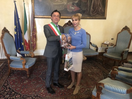 Работни срещи на генералния консул на Република България в Милано гoспожа Таня Димитрова  