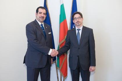 Заместник-министър Щерк прие новия посланик на Бахрейн у нас