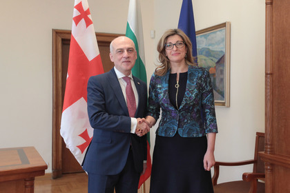Екатерина Захариева: България ще продължава да подкрепя Грузия по пътя й към ЕС