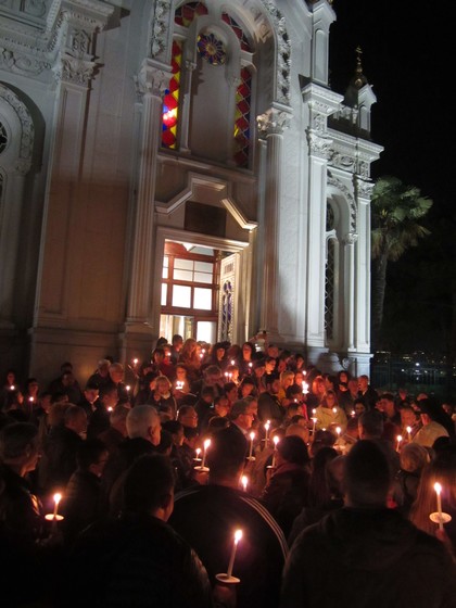 Българите в Истанбул отбелязаха тържествено Великден