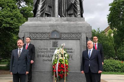 Българската общност в Москва почете делото на светите братя Кирил и Методий