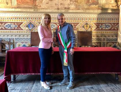 Генералният консул Таня Димитрова се срещна с новия кмет на Волтера