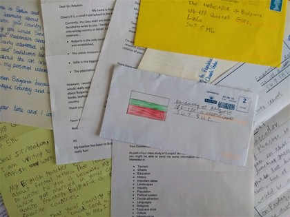Британски деца пишат до посолството ни в Лондон с интерес към България