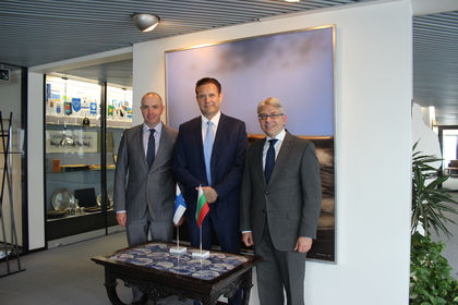 Посланик Иванов се срещна с кмета на финландския град Лапенранта 