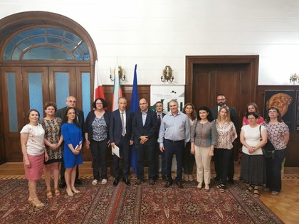 Meeting of the Minister of Education and Science, Mr. Krasimir Valchev, with Bulgarian-language educators in Poland, teachers and parents from the Bulgarian Sunday School "Dora Gabe" in Warsaw