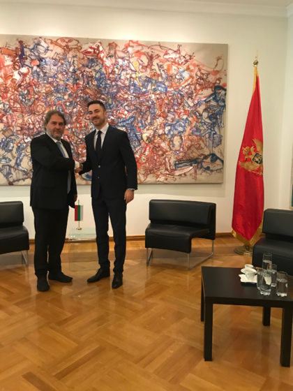 България и Черна гора задълбочават сътрудничеството си в областта на културата 