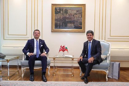 Генералният ни консул поздрави новия кмет на Истанбул Екрем Имамоглу 