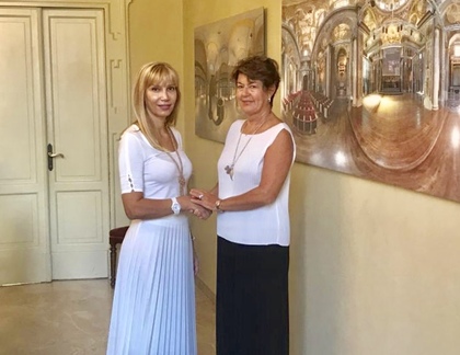 Посланик Таня Димитрова проведе работни срещи в Пиаченца 