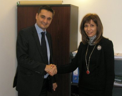 Посланик Таня Димитрова се срещна със зам.-министъра на защитата на околната среда и природата на Хърватия
