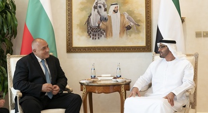 Премиерът Бойко Борисов се срещна с престолонаследника на Абу Даби шейх Мохамед бин Зайед Ал-Нахаян
