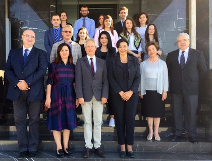 Ambasadori Raytchevski mori pjesë në seminarin e Institutin Diplomatik Bullgar për diplomatë të rinj shqiptarë