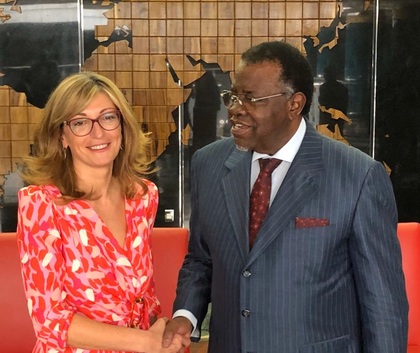 Президентът на Намибия покани българския бизнес да инвестира в страната му