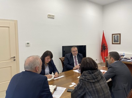 Посланик Райчевски се срещна с директора на Албанската агенция за развитие на инвестициите