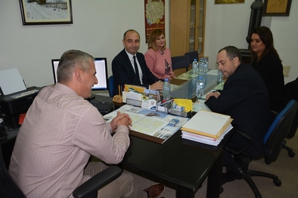 Посланик Ангел Ангелов се срещна с кмета на град Берово 