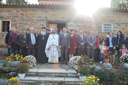 В Солун се проведе първата литургия на български език 
