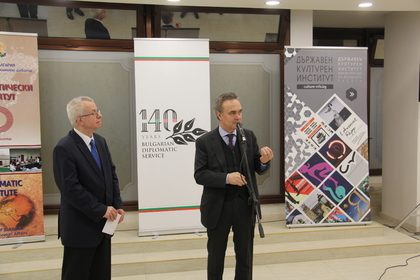 България и Италия отбелязаха 140 г. дипломатически отношения с изложба в МВнР