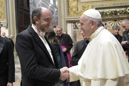 Папа Франциск прие представителите на дипломатическия корпус