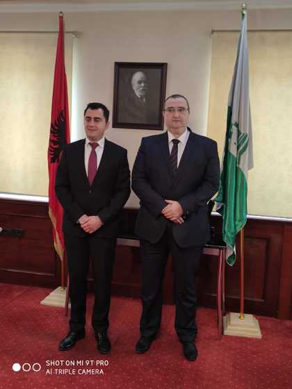 Takime  të ambasadorit bullgar Momchil  Raychevski në Elbasan 