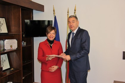 Заместник-министър Петко Дойков прие новия посланик на Турция 