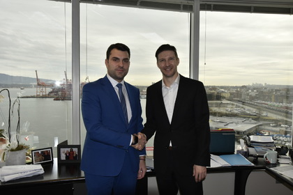 Георг Георгиев се срещна с изпълнителния директор на Световния търговски център във Ванкувър