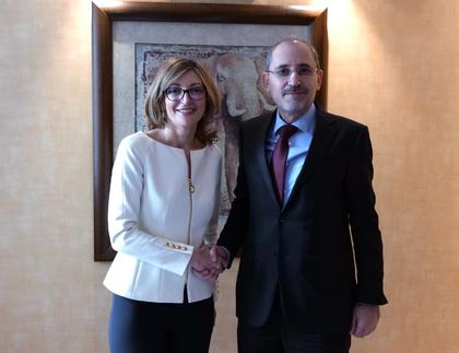 Първите дипломати на България и Йордания обсъдиха усилията за мирното разрешаване на конфликтите в Близкия изток