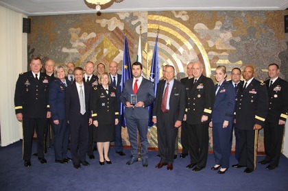 Заместник-министър Георг Георгиев прие в МВнР висши американски военни 