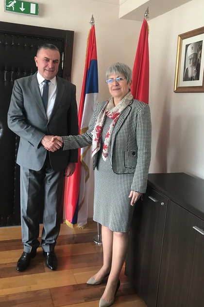 Посланик Августина Цветкова се срещна кмета на община Лакташи, Република Сръбска, Босна и Херцеговина