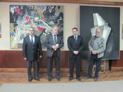 Изложба с картини на български художници, участвали в „Арт Симпозиум Яхорина“