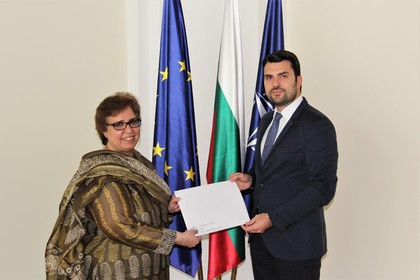 Заместник-министър Георг Георгиев прие новите посланици на Япония и Пакистан 