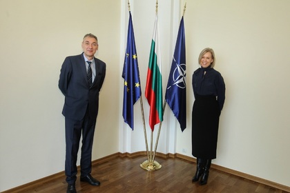 Заместник-министър Дойков прие новоназначения посланик на Финландия