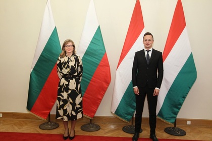 Ekaterina Zaharieva Holds Talks with Counterpart Peter Szijjarto in Budapest, Marks Day of Bulgarian-Hungarian Friendship