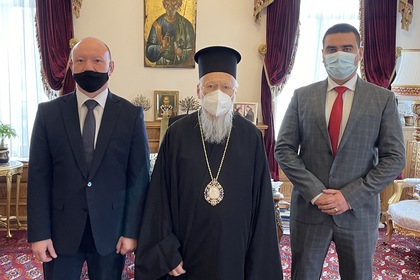 Проведена среща на генералния консул в Истанбул Васил Вълчев с Вселенския патриарх Вартоломей