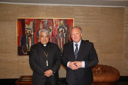 Министърът на външните работи Светлан Стоев се срещна с кардинал Марчело Семераро
