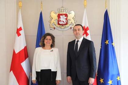 Farewell meetings of Ambassador Ivanova with the President and Prime Minister of Georgia