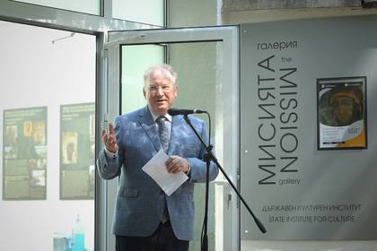 Министър Светлан Стоев откри обновената галерия „Мисията“ към Държавния културен институт