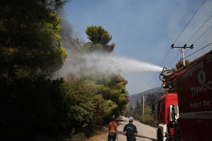 Информация относно актуалните огнища на пожари в Гърция към 19 август 2021 г.