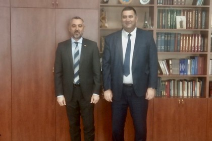 Meeting of Ambassador Anastasov with the Director of the National Archives of Armenia