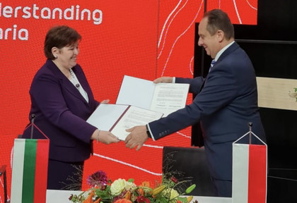 Minister Baltova signed a Memorandum of Understanding in the field of Tourism between Bulgaria and Poland
