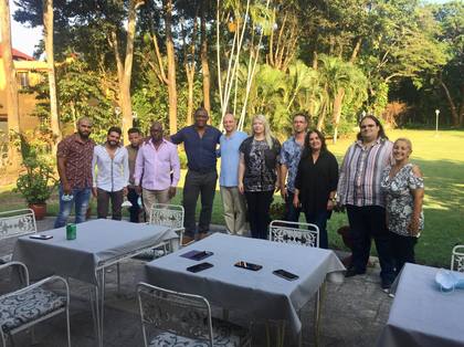 Посещение на националния отбор на Куба по борба класически стил в Резиденцията на България в Хавана