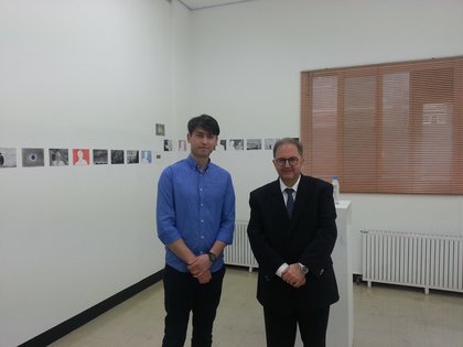 Изложба на младия български художник-график Нестор Ковачев в Сеул