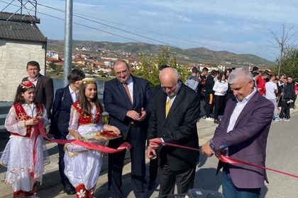 В град Белш откриха алея „Лика Янко“ по линия на проект, финансиран от България