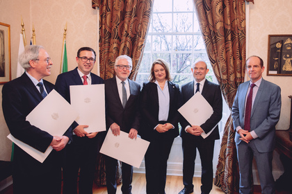 Отбелязване на 30 годишнината от установяване на дипломатическите отношения между България и Ирландия