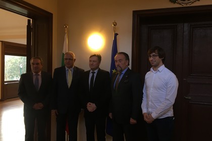 Губернаторът на провинция Ено Томи Льоклерк посети Посолството на България в Брюксел